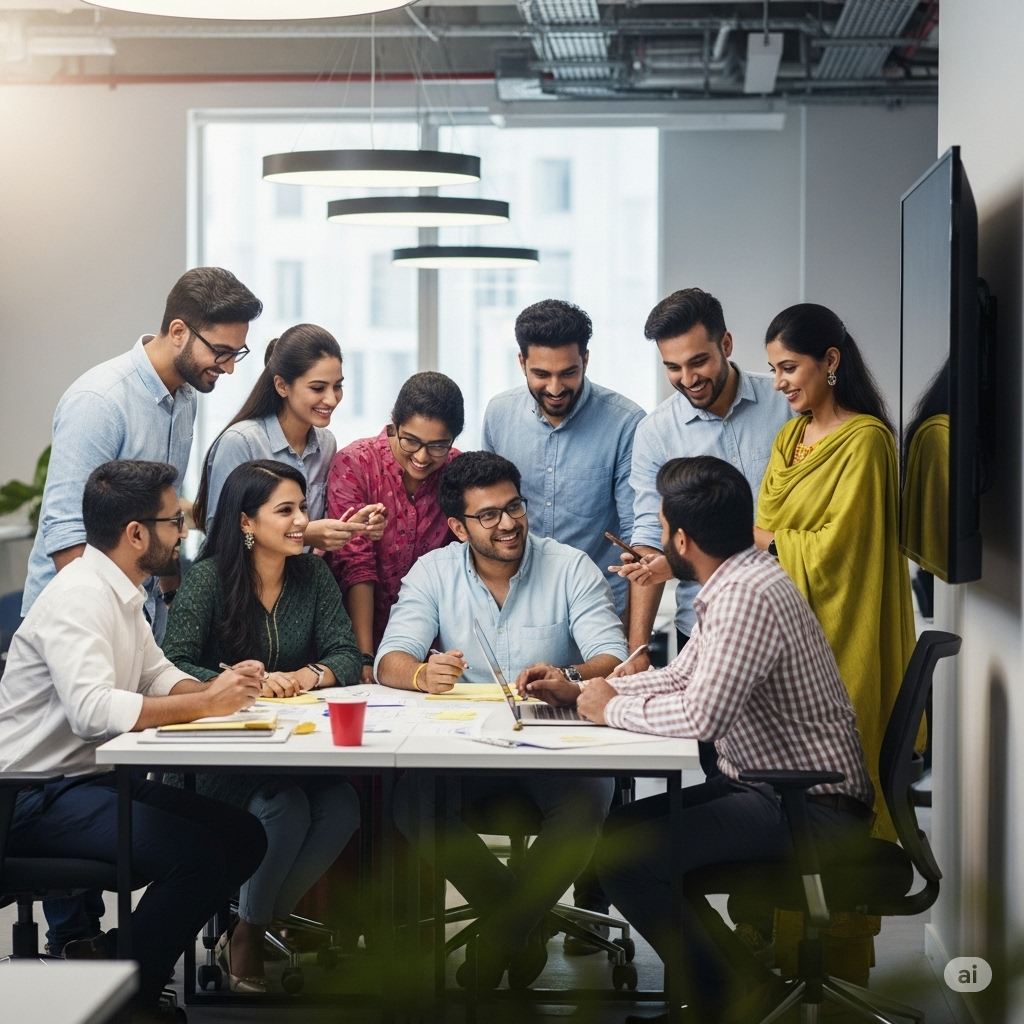 DEI in India tech talent landscape - diverse professionals collaborating in inclusive workplace environment