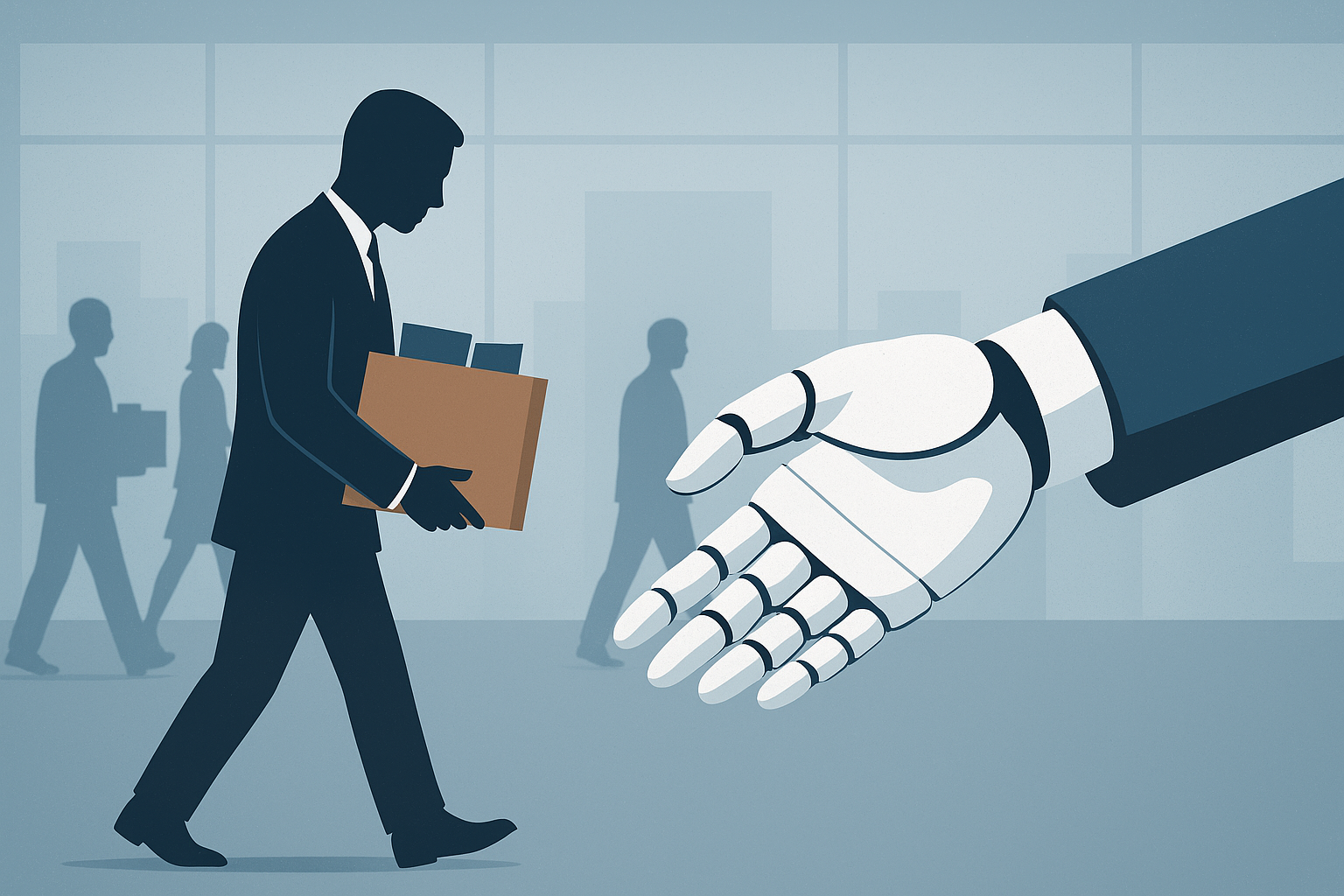 Corporate layoffs in India as AI reshapes workforce