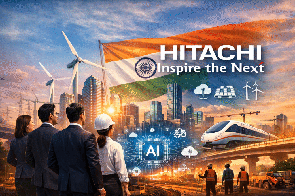 Hitachi India Plans to Hire Over 5,000 Professionals to Fuel Infrastructure, Energy, and Technology Growth