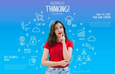 Startup business team discussing strategy and growth