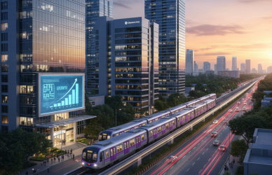 Modern office space in Whitefield Bengaluru with tech infrastructure