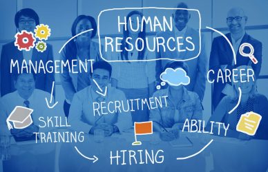Human resources professional reviewing candidates illustrating the role of human resources in talent acquisition